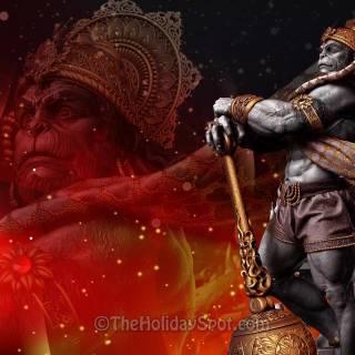 Hanuman Ji laptop wallpaper