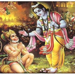 Hanuman Ji laptop wallpaper
