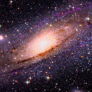 Real galaxy wallpaper