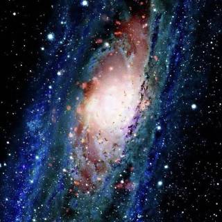 Real galaxy wallpaper