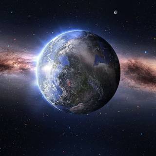 Real galaxy wallpaper