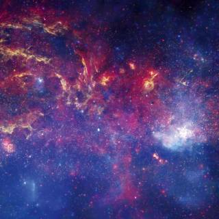 Real galaxy wallpaper