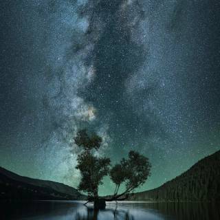 Real galaxy wallpaper