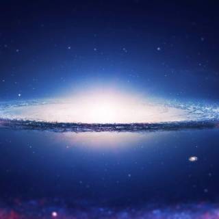 Real galaxy wallpaper