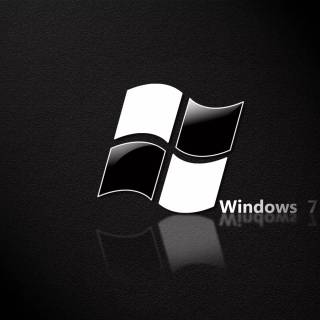 Black and white Windows wallpaper