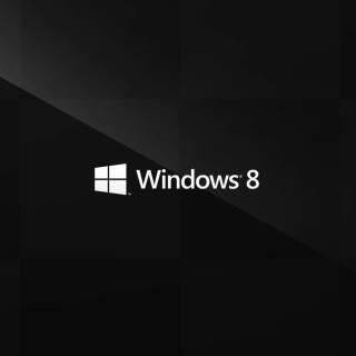 Black and white Windows wallpaper