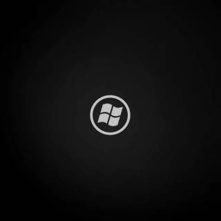 Black and white Windows wallpaper