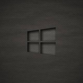 Black and white Windows wallpaper