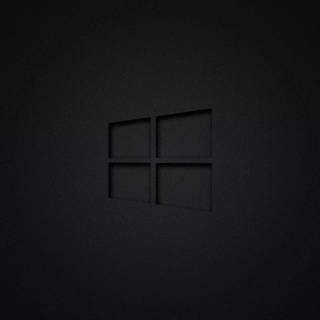 Black and white Windows wallpaper