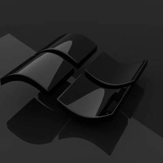 Black and white Windows wallpaper