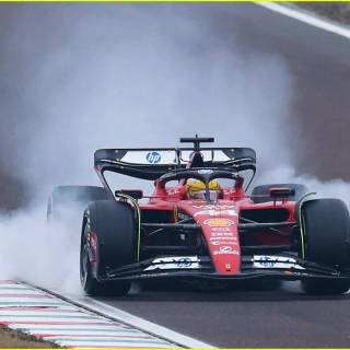 Hamilton Ferrari 2025 wallpaper