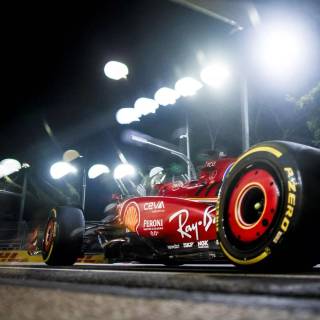 Hamilton Ferrari 2025 wallpaper