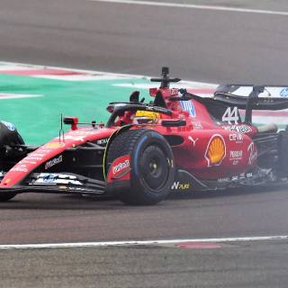 Hamilton Ferrari 2025 wallpaper