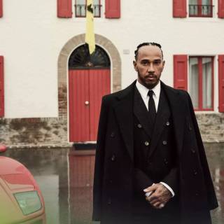 Hamilton Ferrari 2025 wallpaper