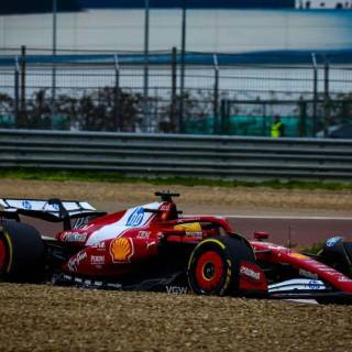 Hamilton Ferrari 2025 wallpaper