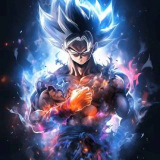 AI Goku wallpaper