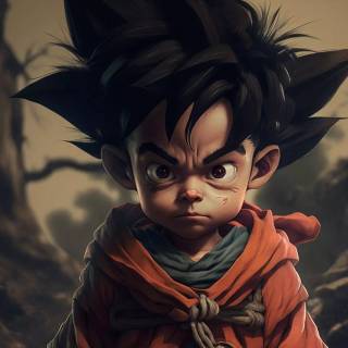 AI Goku wallpaper