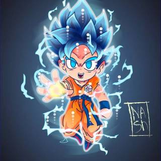 AI Goku wallpaper