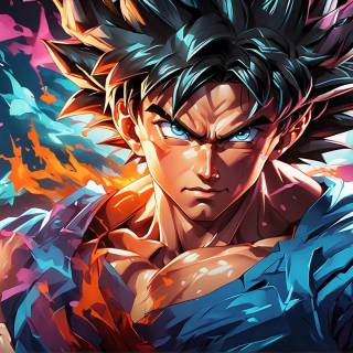 AI Goku wallpaper