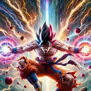 AI Goku wallpaper