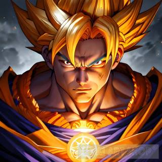 AI Goku wallpaper