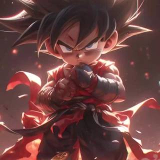 AI Goku wallpaper