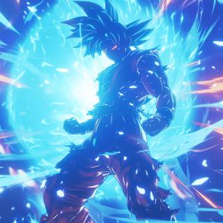 AI Goku wallpaper