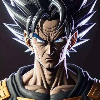 AI Goku wallpaper