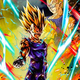 Majin Vegeta computer wallpaper