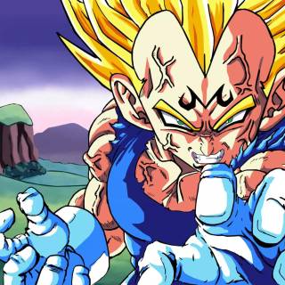 Majin Vegeta computer wallpaper