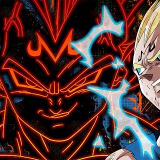 Majin Vegeta computer wallpaper