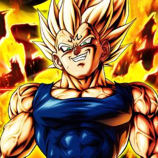 Majin Vegeta computer wallpaper