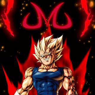 Majin Vegeta computer wallpaper