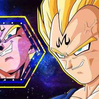Majin Vegeta computer wallpaper