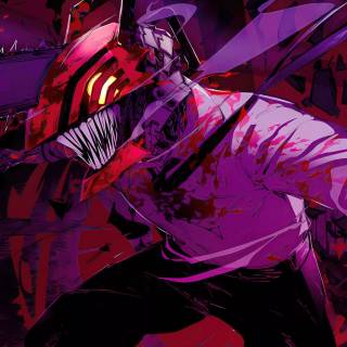 Computer Chainsaw Man wallpaper