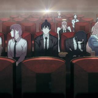 Computer Chainsaw Man wallpaper