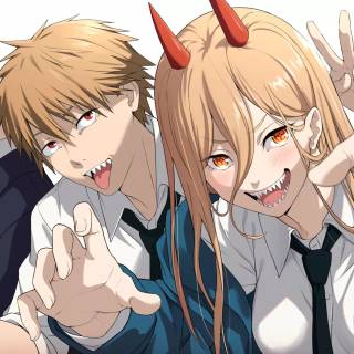 Computer Chainsaw Man wallpaper