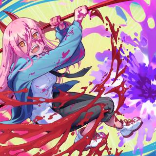 Computer Chainsaw Man wallpaper