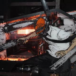 Computer Chainsaw Man wallpaper