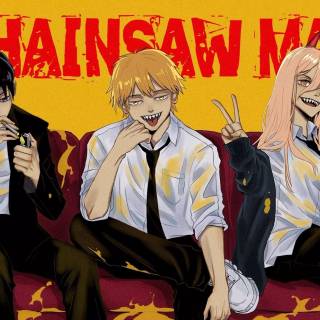 Computer Chainsaw Man wallpaper