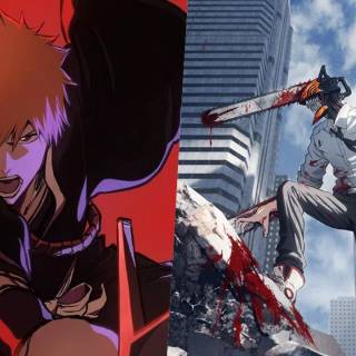 Computer Chainsaw Man wallpaper