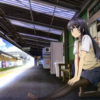 Mai Sakurajima computer wallpaper