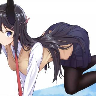 Mai Sakurajima computer wallpaper