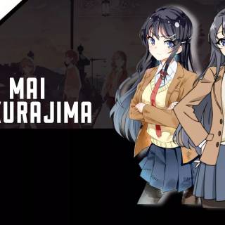 Mai Sakurajima computer wallpaper