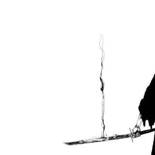 Black and white desktop Bleach wallpaper