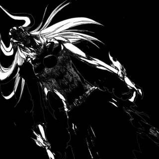 Black and white desktop Bleach wallpaper