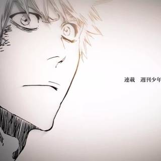 Black and white desktop Bleach wallpaper