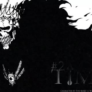 Black and white desktop Bleach wallpaper