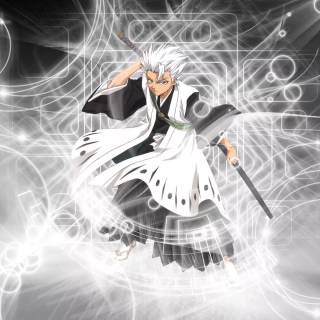 Black and white desktop Bleach wallpaper