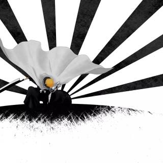 Black and white desktop Bleach wallpaper